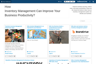Interactive Learning Pages | netboard.me