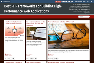 Interactive Learning Pages | netboard.me