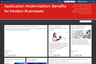Interactive Learning Pages | netboard.me