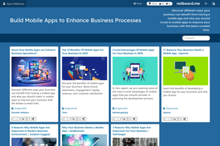 Interactive Learning Pages | netboard.me