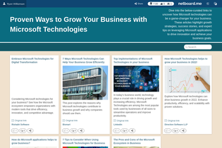 Interactive Learning Pages | netboard.me