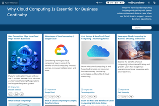 Interactive Learning Pages | netboard.me