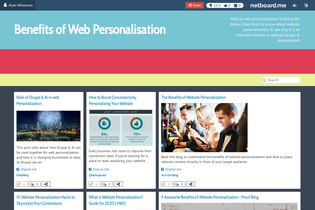Interactive Learning Pages | netboard.me