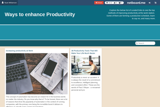 Interactive Learning Pages | netboard.me