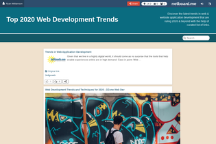 Interactive Learning Pages | netboard.me
