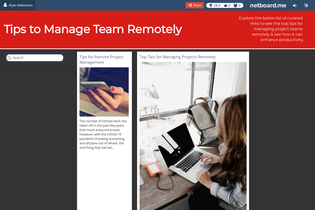 Interactive Learning Pages | netboard.me