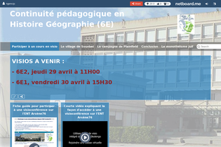 Interactive Learning Pages | netboard.me