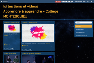 Interactive Learning Pages | netboard.me