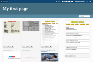 Interactive Learning Pages | netboard.me