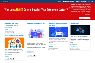 Interactive Learning Pages | netboard.me