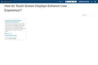 Interactive Learning Pages | netboard.me