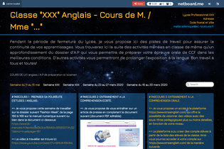 Interactive Learning Pages | netboard.me