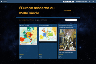 Interactive Learning Pages | netboard.me