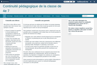 Interactive Learning Pages | netboard.me
