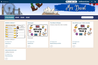 Interactive Learning Pages | netboard.me