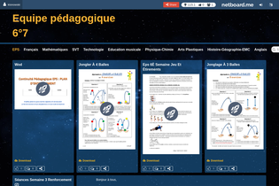 Interactive Learning Pages | netboard.me