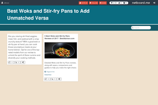 Interactive Learning Pages | netboard.me