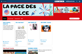 Interactive Learning Pages | netboard.me