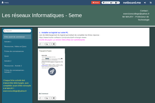 Interactive Learning Pages | netboard.me