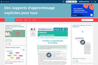 Interactive Learning Pages | netboard.me