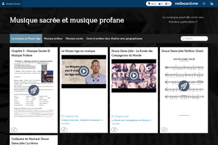Interactive Learning Pages | netboard.me