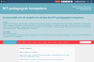 Interactive Learning Pages | netboard.me