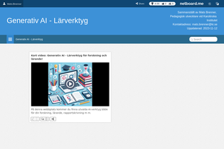 Interactive Learning Pages | netboard.me