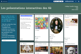 Interactive Learning Pages | netboard.me