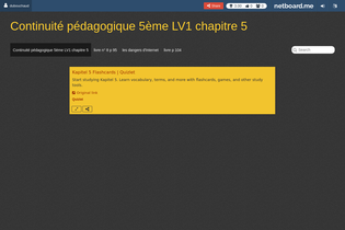 Interactive Learning Pages | netboard.me