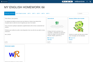 Interactive Learning Pages | netboard.me