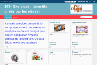Interactive Learning Pages | netboard.me