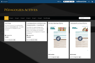 Interactive Learning Pages | netboard.me