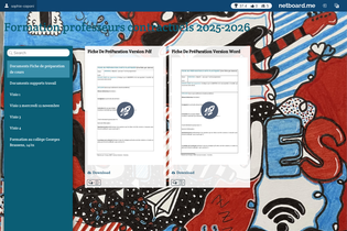 Interactive Learning Pages | netboard.me