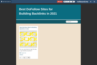 Interactive Learning Pages | netboard.me